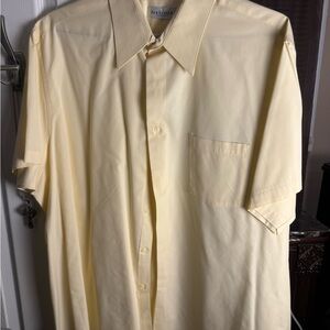 Van Heusen Men's Yellow Shirt